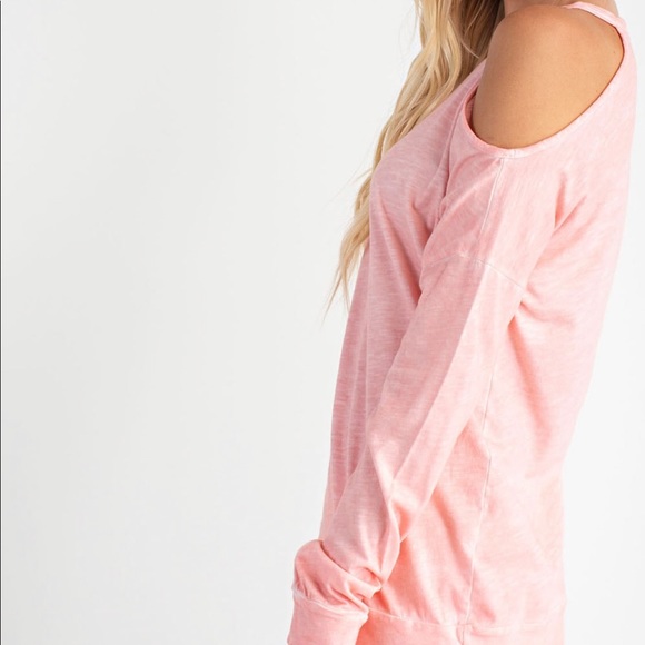 Cold Shoulder Top - Picture 2 of 5